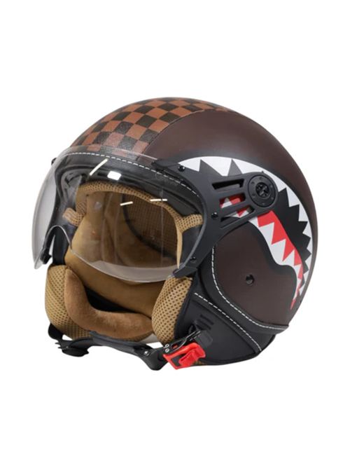 Casco Shark in Paris marrone
