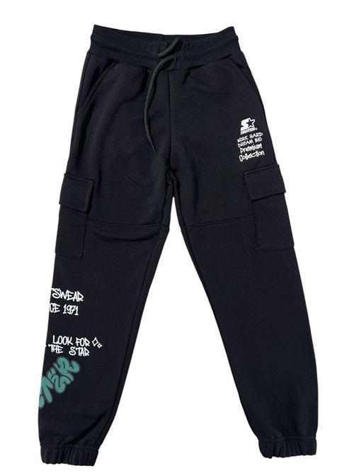 Pantalone tuta nero STARTER | ST5-1531NERO