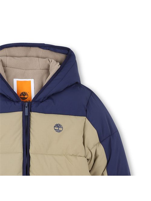 Piumino beige blu TIMBERLAND | T60554659