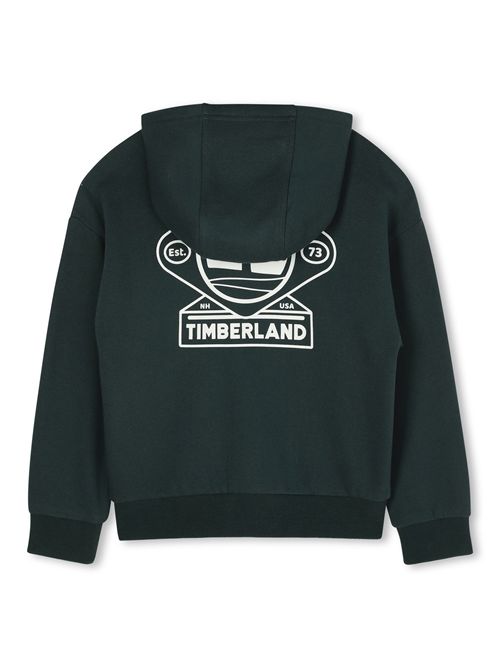 Felpa verde zip TIMBERLAND | T60560672