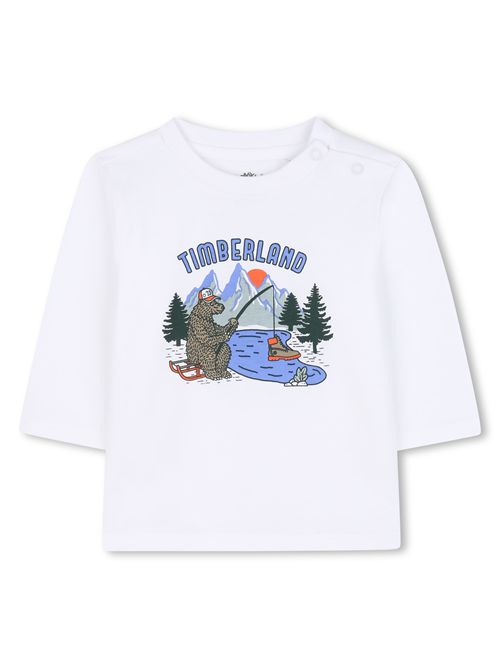 T-shirt bianca TIMBERLAND | T60584BIANCO
