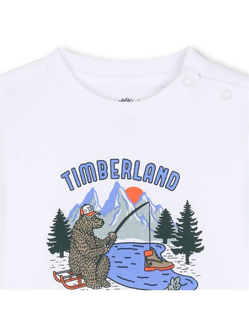 T-shirt bianca TIMBERLAND | T60584BIANCO