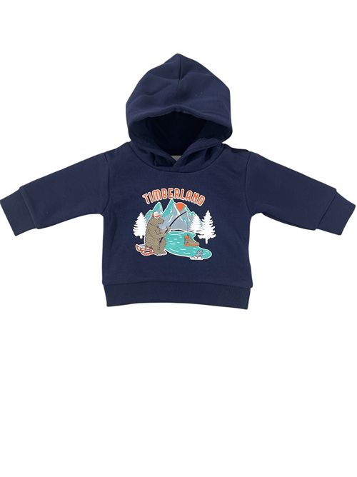 Felpa cappuccio TIMBERLAND | T60592BLU