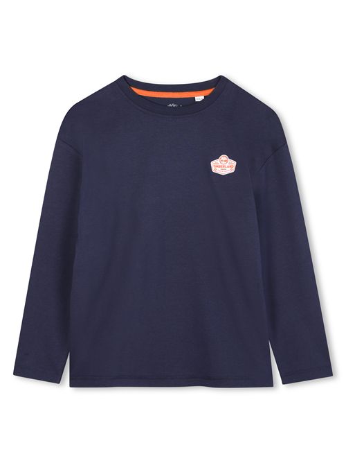 T-shirt blu logo TIMBERLAND | T60653185T
