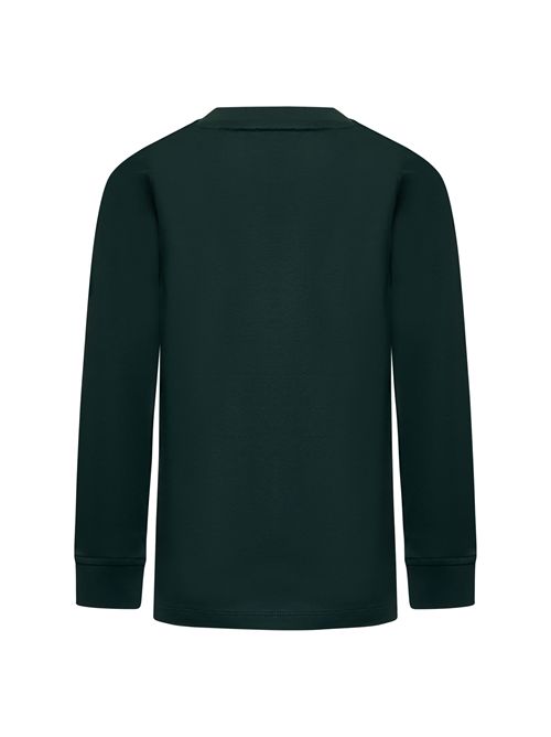 T-shirt verde a girocollo TRUSSARDI | TBA25057TSVERDE