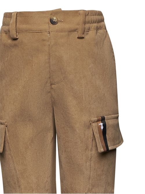 Pantalone in velluto TRUSSARDI | TBA25091PABEIGE