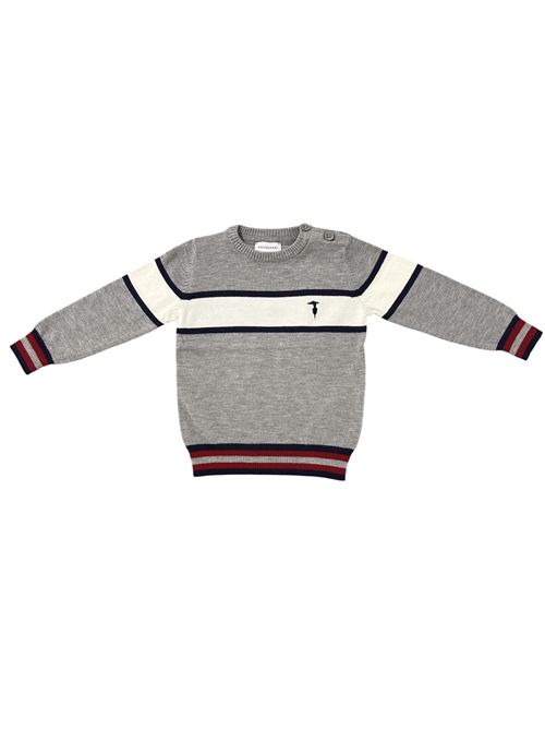 Maglia logo TRUSSARDI | TIA25030MAGRIGIO