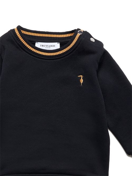 Felpa a girocollo TRUSSARDI | TIA25080FEBLU