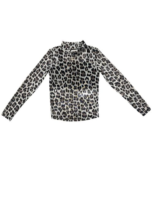 T-shirt trasparente maculata TWINSET | GJ235112700