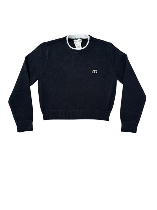 Maglia nera TWINSET | GJ301100006