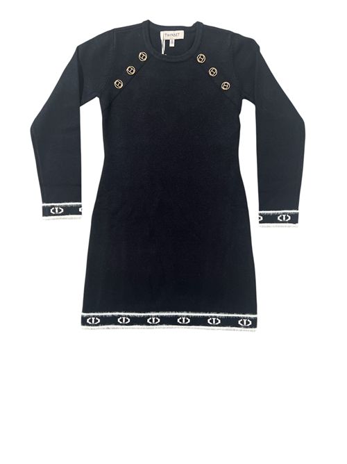 Abito nero TWINSET | GJ301411656