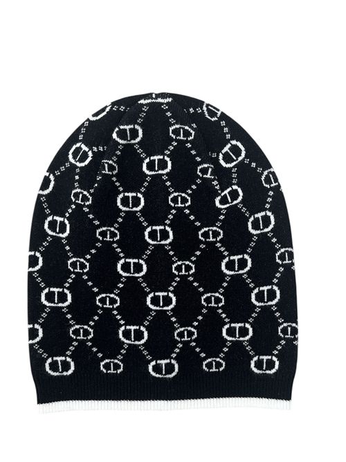 Cappello nero logo TWINSET | GJ501F02714