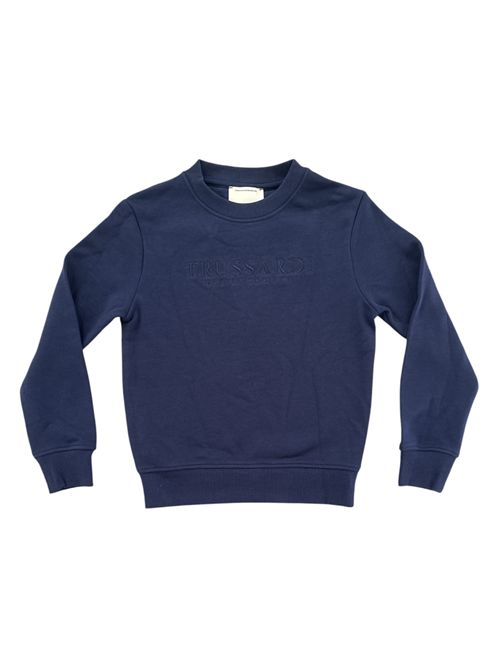 Felpa blu TRUSSARDI | TBA26005FEBLU